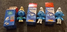 Macdonalds Smurf Toys X 3 New