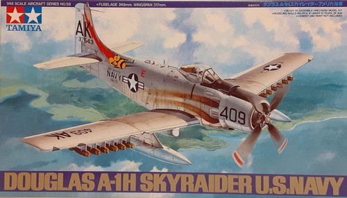 Tamiya douglas a 1h - tamiya, 1:48
