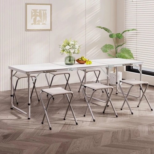 7pcs folding camping table - 7pcs,