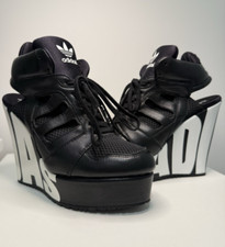 Adidas Jeremy Scott Streetball Platform JS Wedge Trainer Shoes UK SIZE 5 *RARE*
