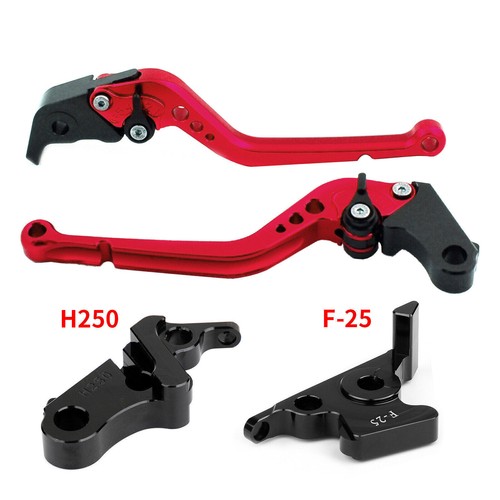 Red long clutch brake lever - long,