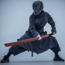 Red Wooden Martial Arts Bokken