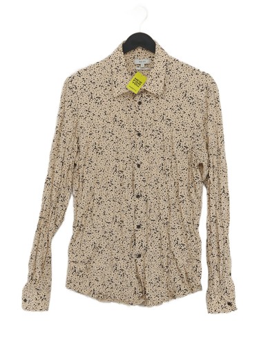 Reiss men shirt cream 100 - men's,