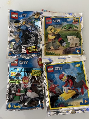 Lego city various minifigures - various,