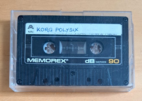 Korg polysix cassette - korg,