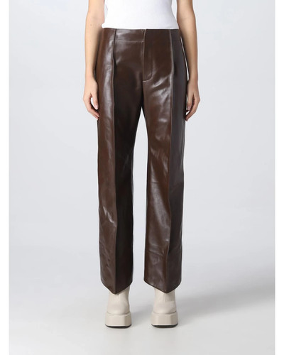Womens brown leather pant 100 - pant, 100%