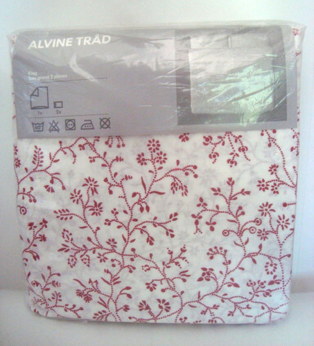 Ikea alvine trad king duvet - king,