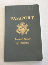 Vintage U.S. Passport Expired