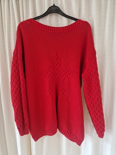 Next womens red star knit - star,