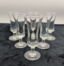 Clear Glass Schooner Glasses