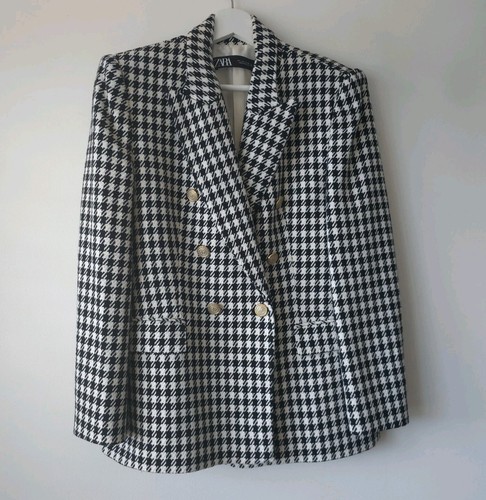 Zara check blazer jacket - zara,