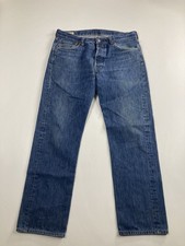 LEVI’S 501 STRAIGHT FIT Jeans - W34 L30 - Blue - Good Condition - Men’s