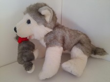 Build A Bear Husky Dog And