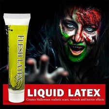 FX Liquid Latex Halloween Skin Safe Fancy Dress Party Theatrical Makeup 28.3g