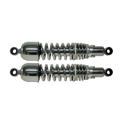 Shock absorbers chrome rear - shock,