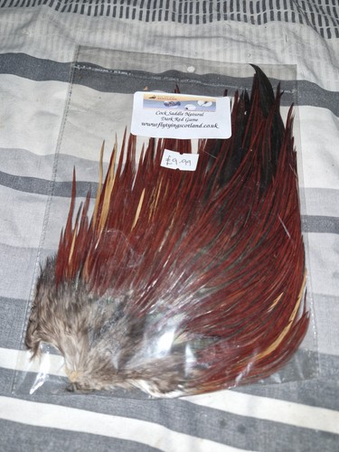 Large saddle cock hackles - cock,