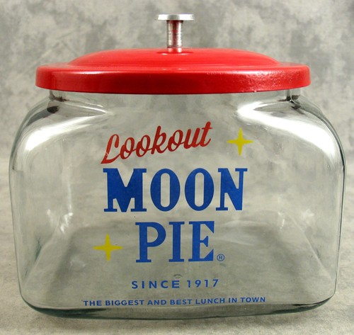 Moon pie glass - moon, jar