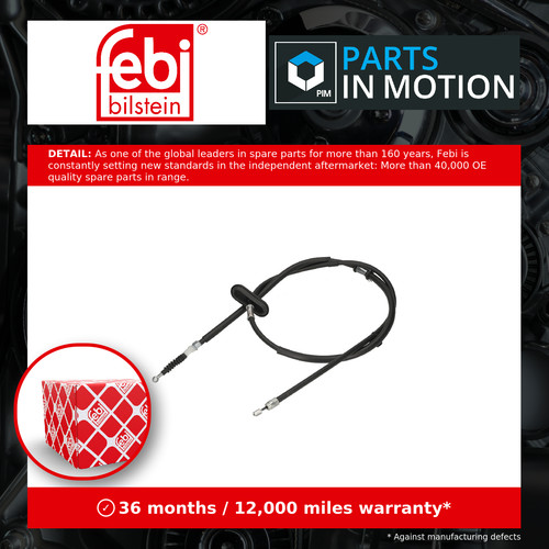 Handbrake cable fits vauxhall - cable,