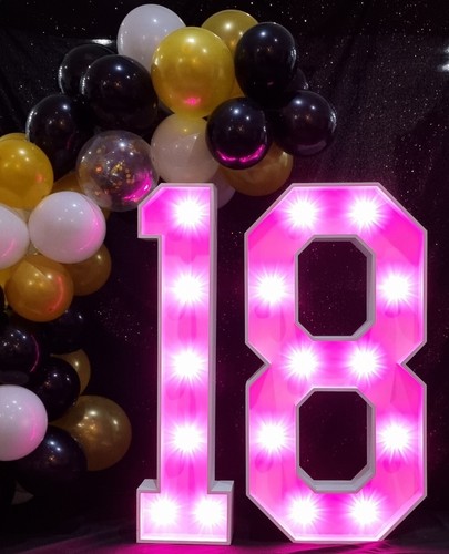 Hire 4ft light up 18 - 4ft,
