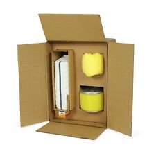 Honda Engine Service Kit GX160 GX200 Air Filter NGK Plug 1 Litre Oil Microfibre