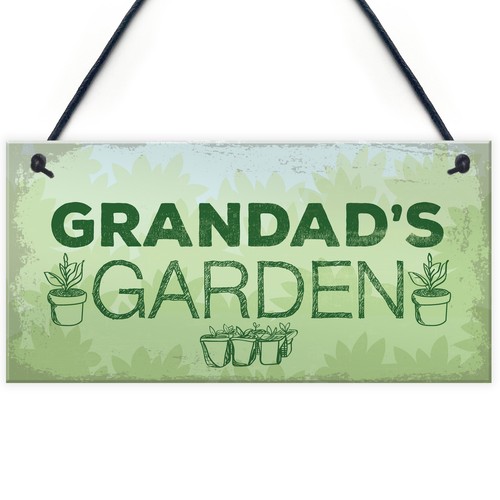 Grandads garden hanging - grandads,