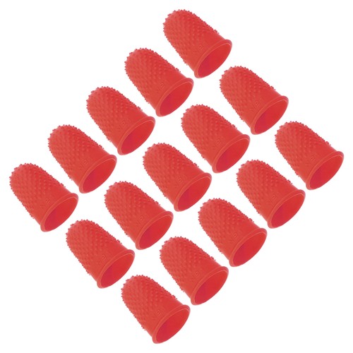 15pc rubber finger - tips, thumb