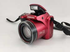Samsung WB Series WB100 16.2MP Digital Camera  26x Zoom- Red Tested Takes AA,
