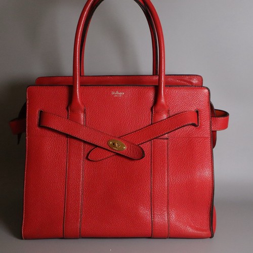 Mulberry bayswater tote red - mulberry,