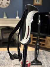 2 x Aluminium Walking Hiking Trekking Poles Sticks Antishock Hand Strap Black