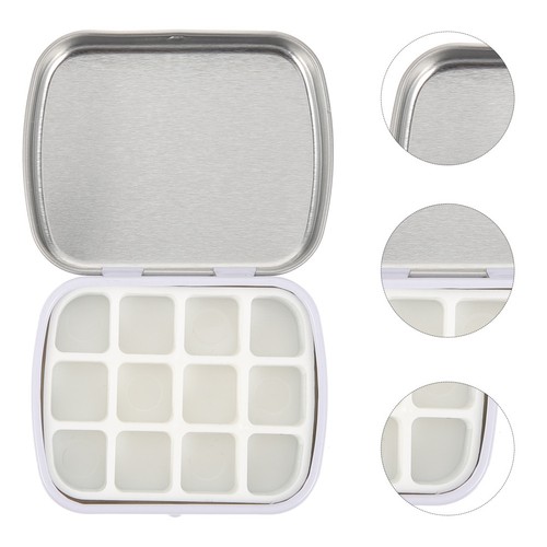 Set empty watercolor - empty, tin