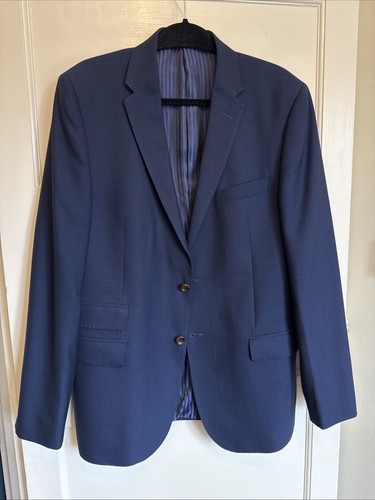 Long navy jacket - long,