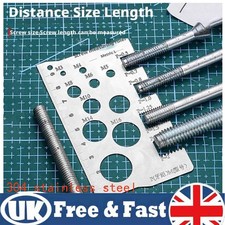 NEW Screw Thread Pitch Gauge Ruler Bolt Size Gauge for Measuring Bolt Nut Sizes