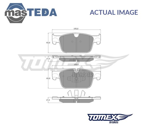 Brake pads set - tx, 18-86