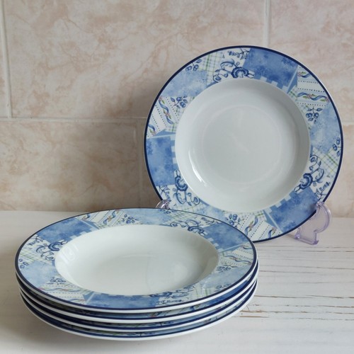 Wedgwood indigo soup pasta - indigo,