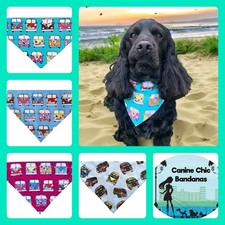 Handmade Dog Bandana CAMPER