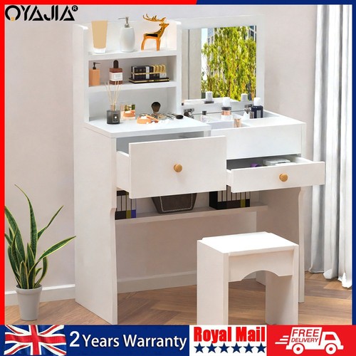 Dressing table with mirror - dressing,