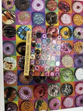 2x1000 Piece Jigsaw Puzzles Doughnut Themed