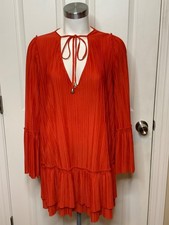 Free People Red Accordion