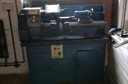Vintage viceroy metal lathe - metal,