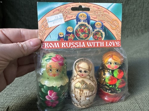 Russian dolls vintage souvenir - russian,