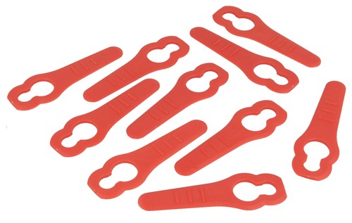 Pack plastic blades fits - of,