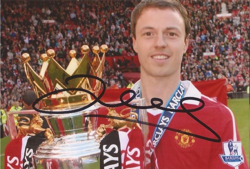 Man united jonny - man, signed