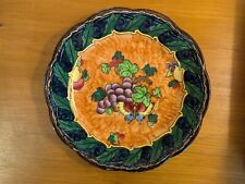 Antique Plate | Armado Orange | Losol Ware by Keeling & Co