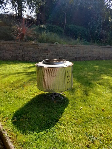 Upcycled washing machine drum - washing,