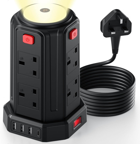 Tower extension lead 3250w - lead, (3250w