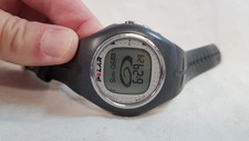 Polar F11 Fitness Watch (Black) with New Battery Fitted