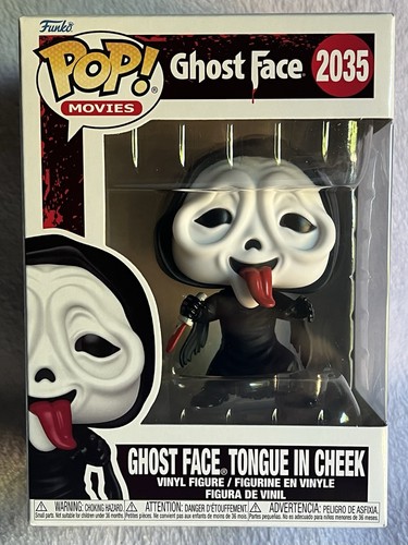 Ghost face tongue cheek - ghost,