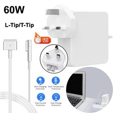 💻MacBook Air or Pro 60W AC Power Adapter Charger Magsafe 1/2 For L-Tip/T-Tip 💻