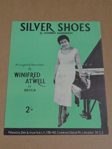 Winifred atwell silver shoes - -,