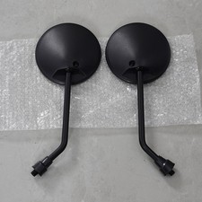 2X Black Round Adjustable